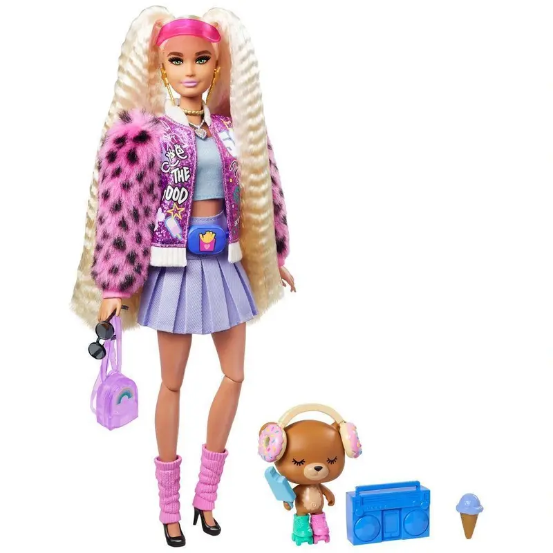 Barbie Extra Doll – Blonde Pigtails Edition 1