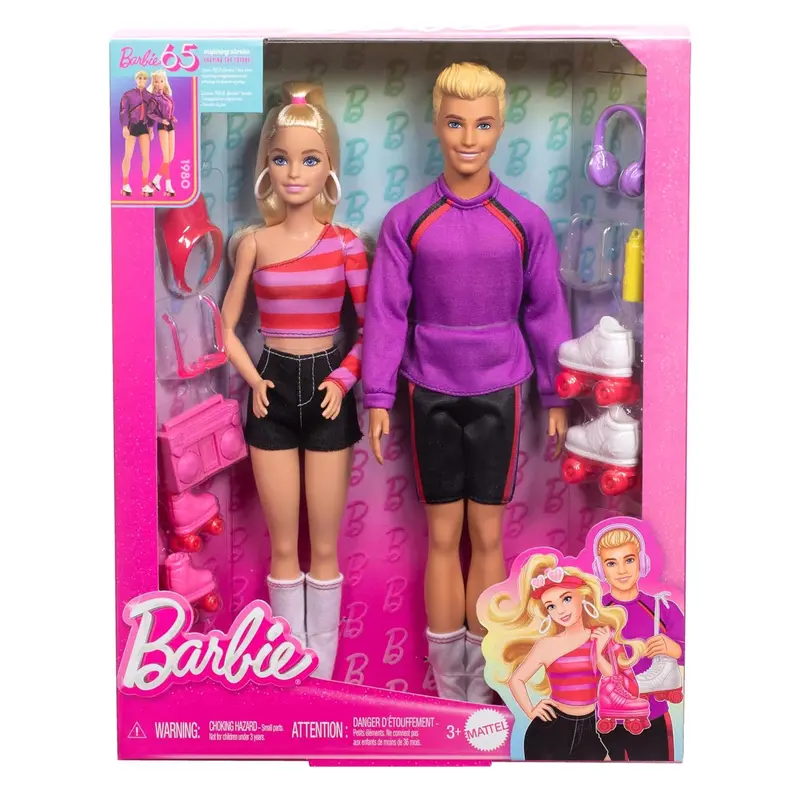 Barbie Fashionistas 65Th Anniversary Set – Barbie & Ken Collectible Duo 1