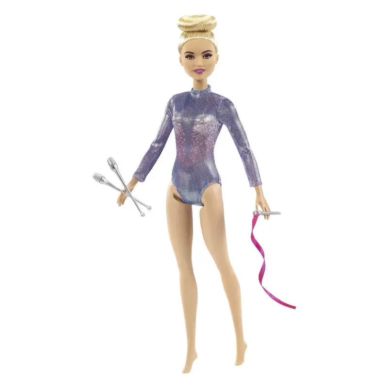 Barbie Rhythmic Gymnast Doll – Blonde Fashion Figure With Flexible Poses 1