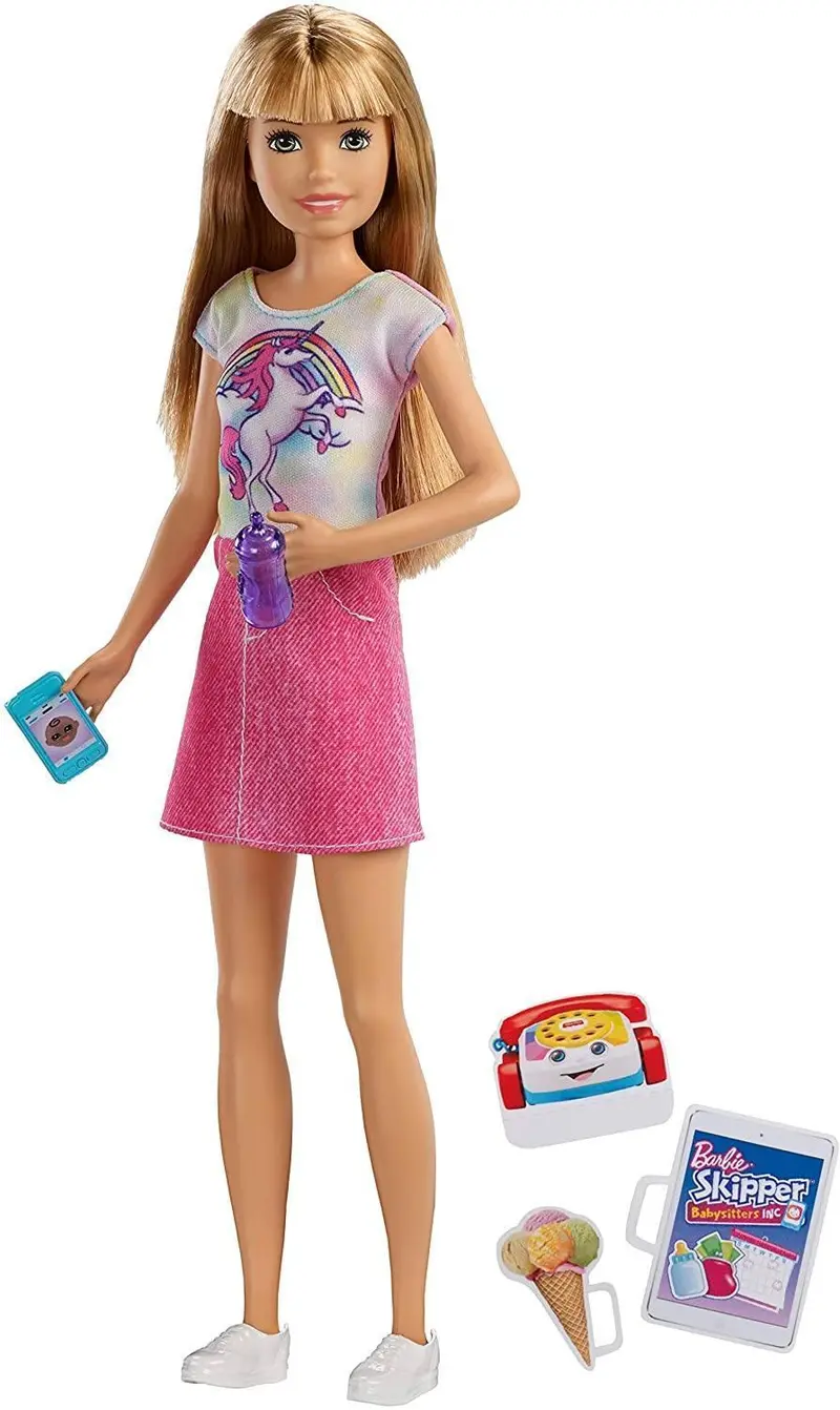 Barbie Skipper Babysitters Doll – Multi-Color Role-Play Figure With Accessories 1