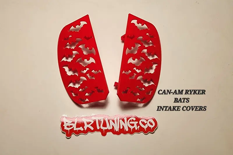 Bat-Design Intake Covers For Can-Am Ryker 1