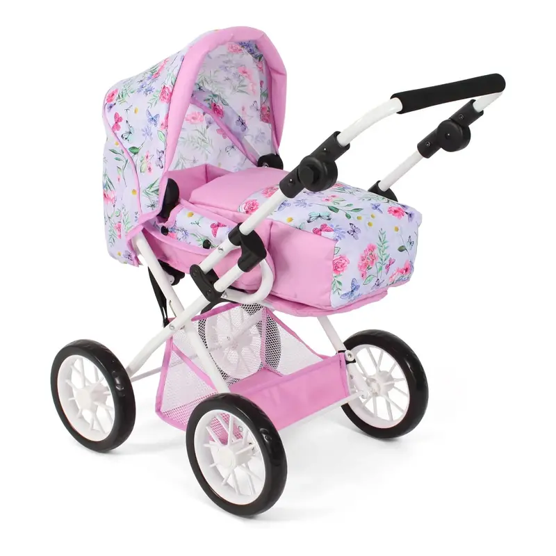 Bayer Chic 2000 Leni Convertible Doll Pram With Carry Bag 1