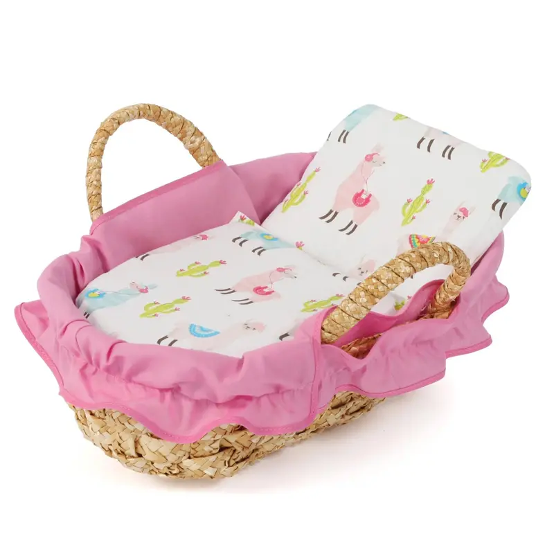 Bayer Chic Woven Doll Carrier Basket – 40 Cm Size 1
