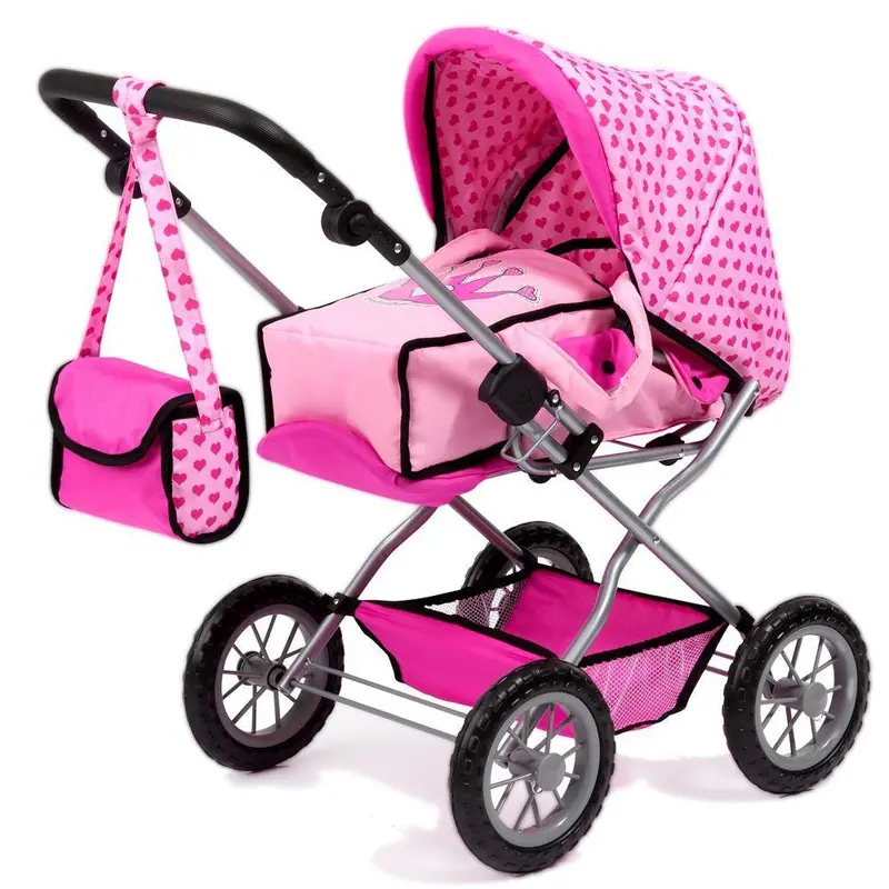 Bayer Design Doll Pram With Detachable Bath Tub – Stylish Infant Care Set 1