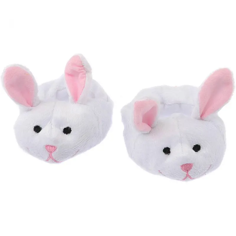 Be My Bear Bunny Slippers – Adorable 40Cm Doll Accessory Footwear Set 1