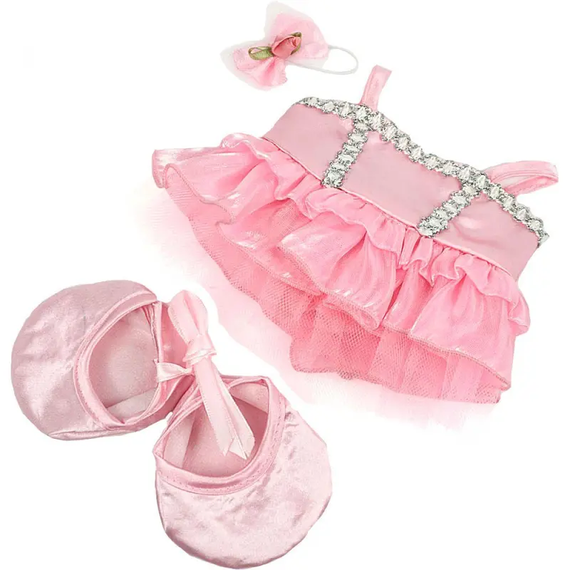 Be My Bear Pink Ballerina Set – Tutu & Accessory Ensemble For 8-Inch Dolls 1