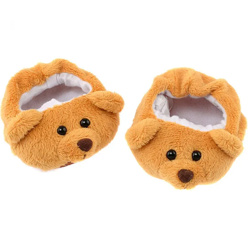 Be My Bear Teddy Bear Slippers – Cozy Footwear Accessory For 16-Inch Dolls 1