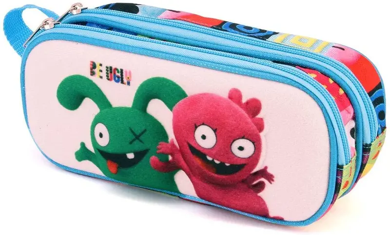 Be Ugly 3D Novelty Pencil Case – Humorous Cartoon Design 1
