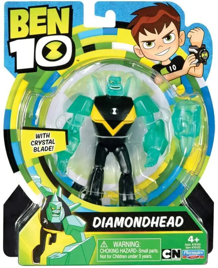 Ben 10 Diamondhead Action Figure – Poseable Collectible Toy 1
