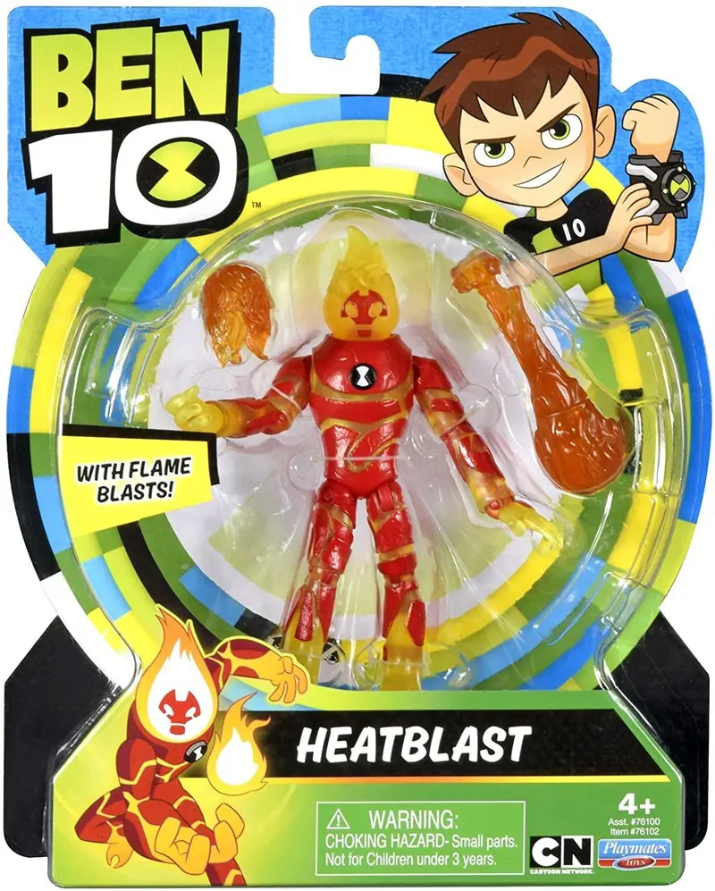 Ben 10 Heatblast Action Figure – Interactive Hero Toy 1