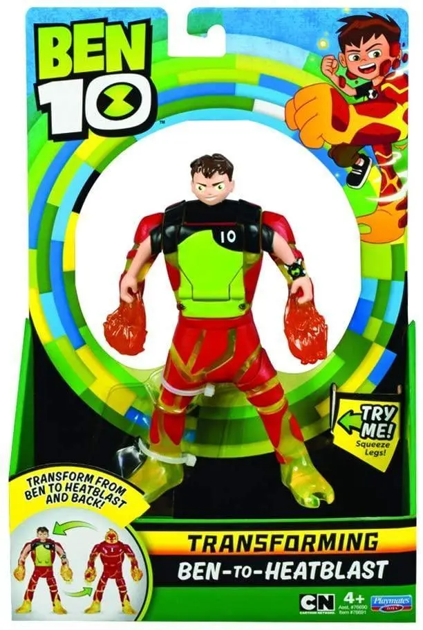 Ben 10 Heatblast Transformation Figure – Convertible Hero Toy 1