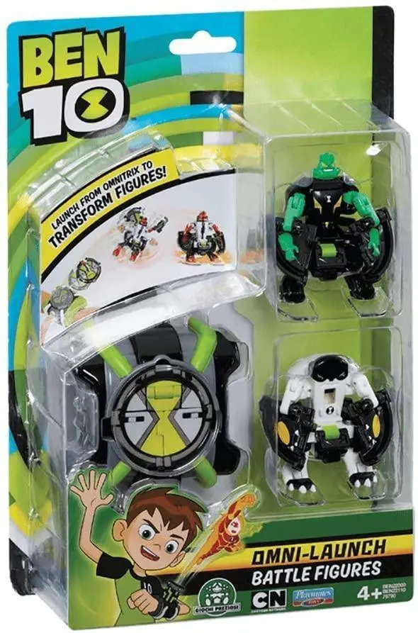 Ben 10 Omni-Launcher Battle Set – Launching Weapon & Figures 1