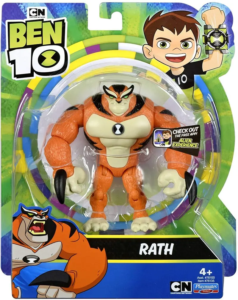 Ben 10 Rath Action Figure – Poseable Collectible Toy 1