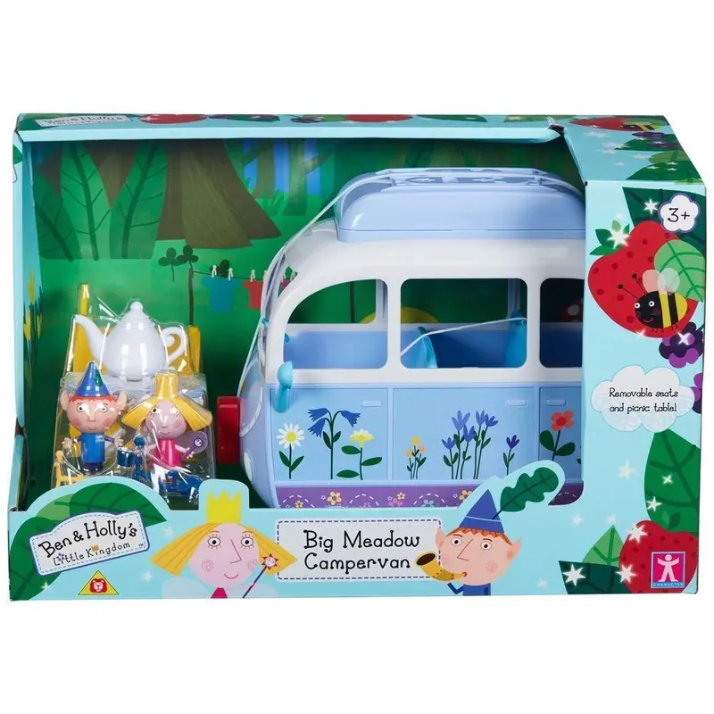 Ben & Holly’S Little Kingdom Big Meadow Camper Van Playset 1