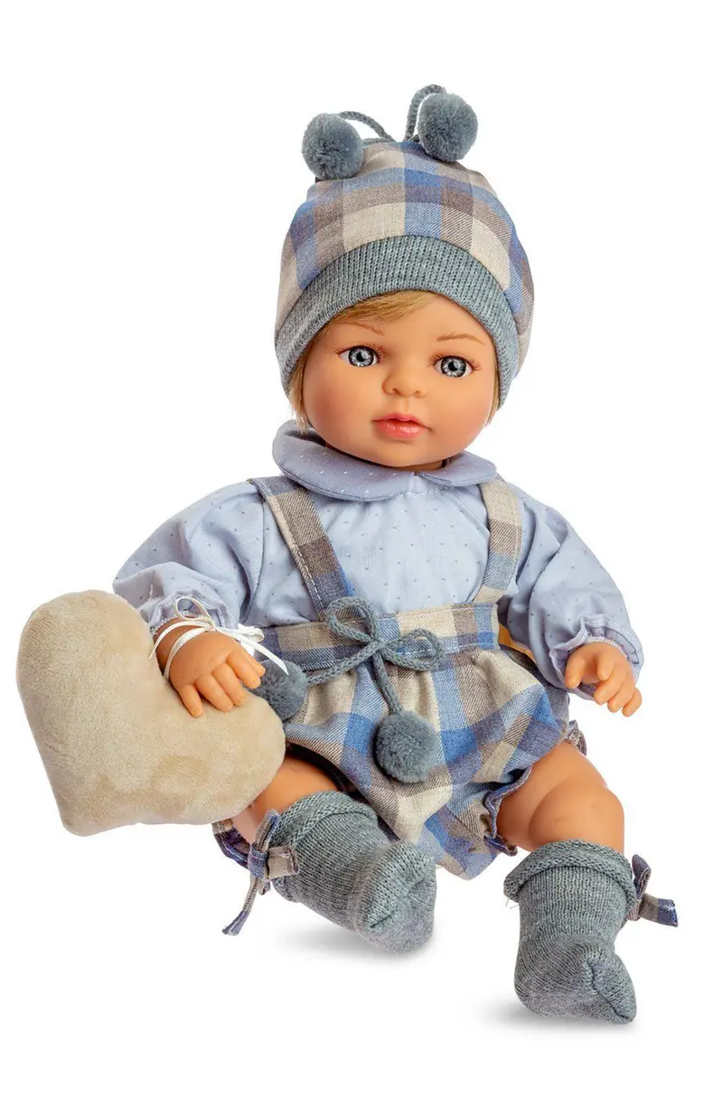 Berjuan 1071 Laura Doll – 40Cm Poseable Vinyl Figure With Outfit 1