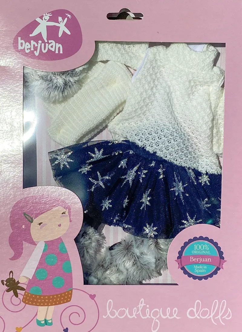 Berjuan 116007 Coordinated Doll Wardrobe Set 1