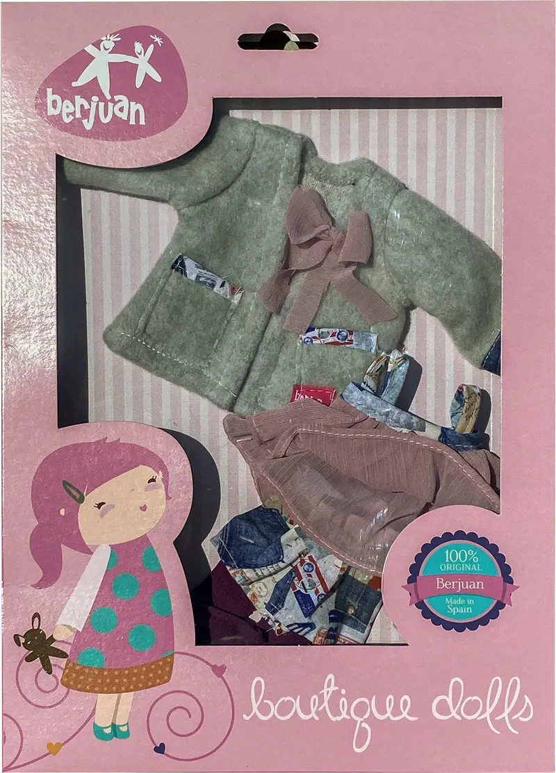 Berjuan 1884 Dolls’ Clothes Collection – Assorted Outfit Pack 1