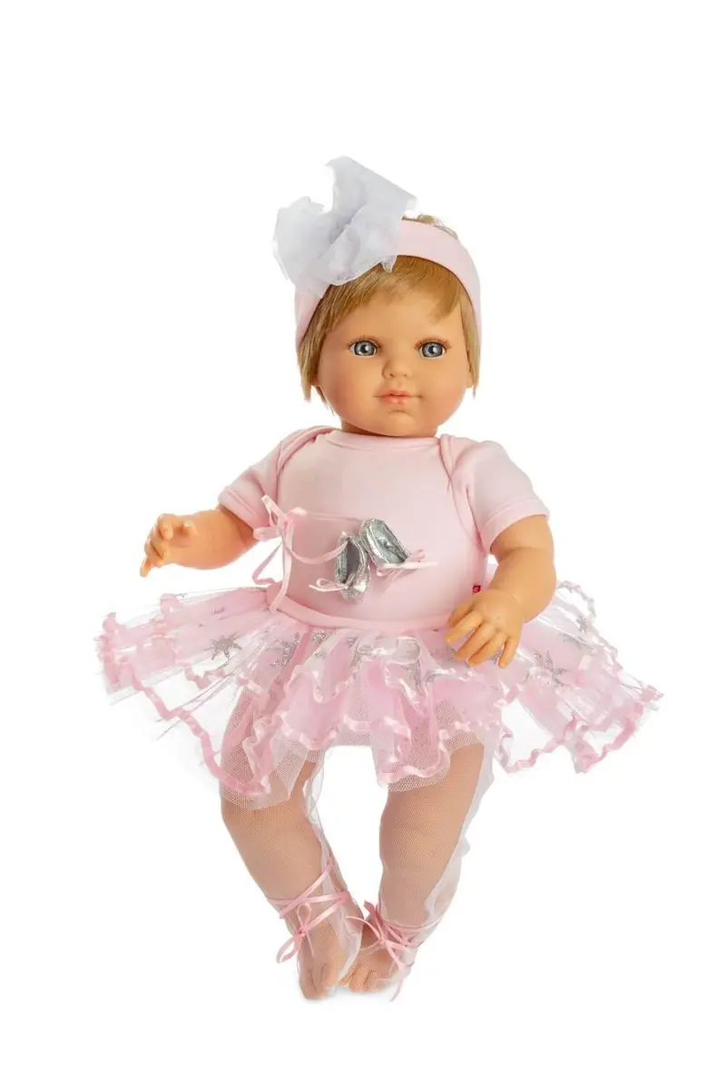 Berjuan Baby Sweet Ballerina – 50Cm Pink Graceful Dance-Themed Doll 1