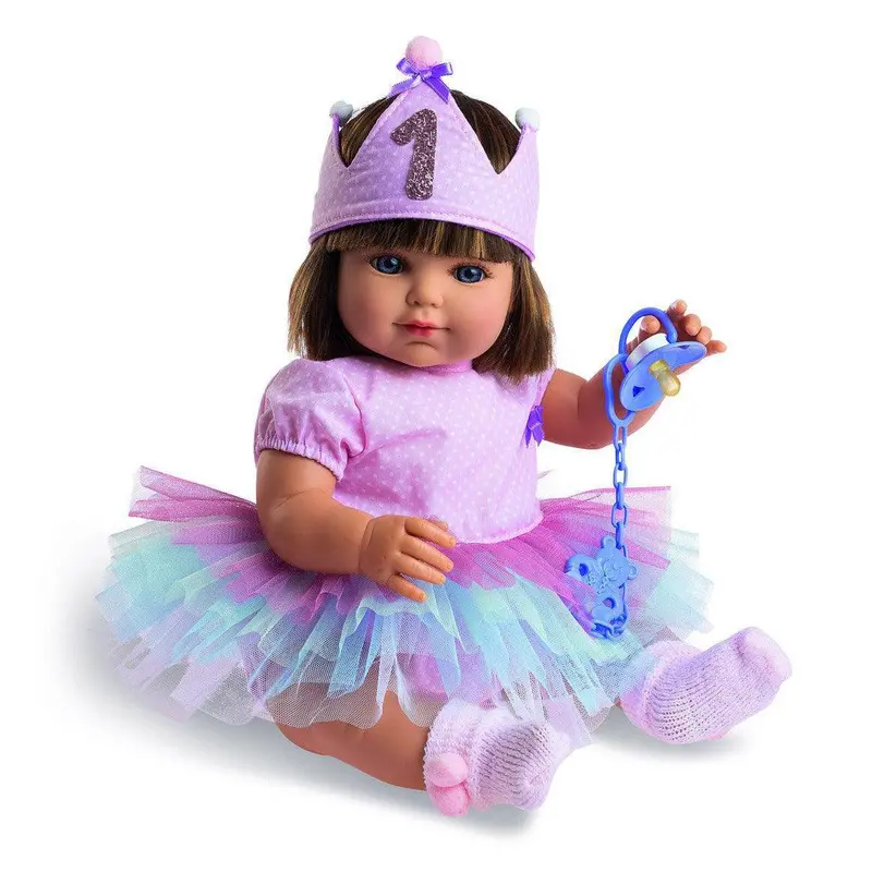 Berjuan Baby Sweet Birthday Girl Doll – 50 Cm Celebratory Play Doll 1