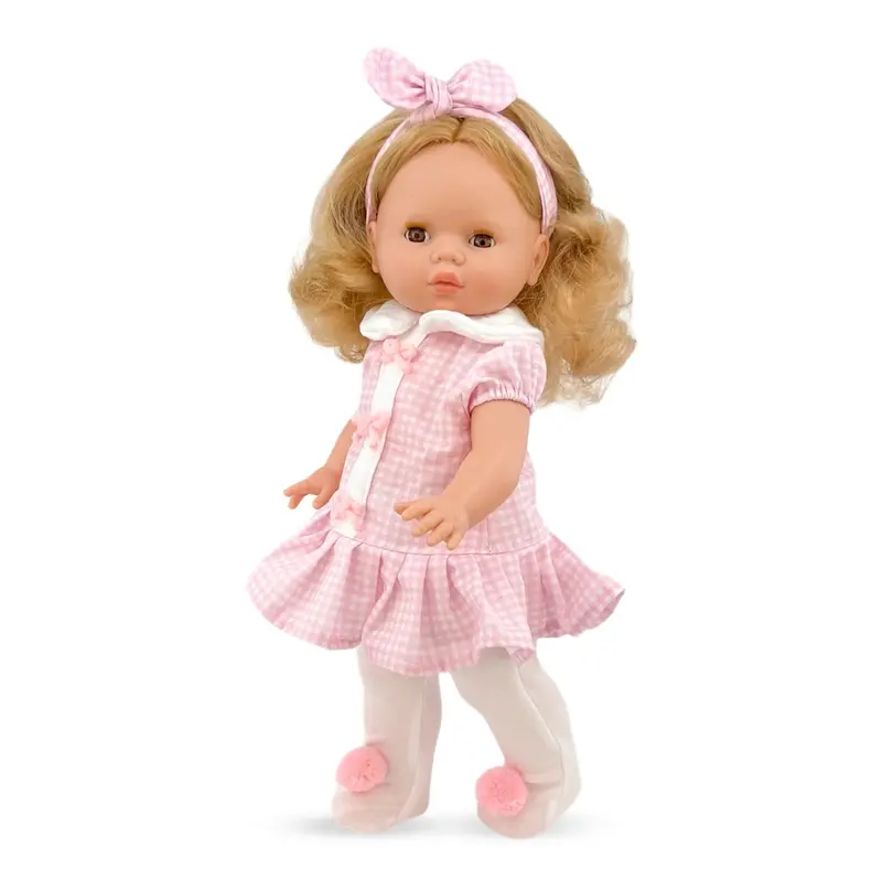Berjuan Trousseau Colette Doll – Mechanized Tulle Dress, 45Cm 1