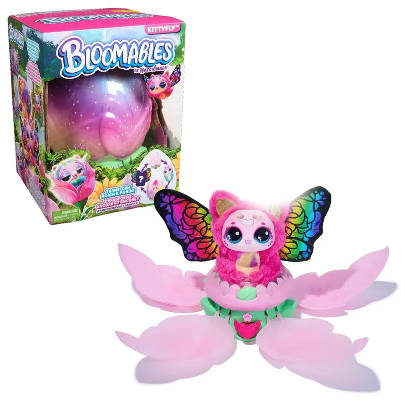 Bloomables Kittyfly Surprise Plush Pet – Hatchimals Interactive Companion 1