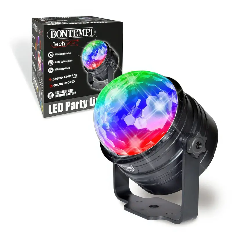 Bontempi Led Disco Ball Light For Dance Parties 1