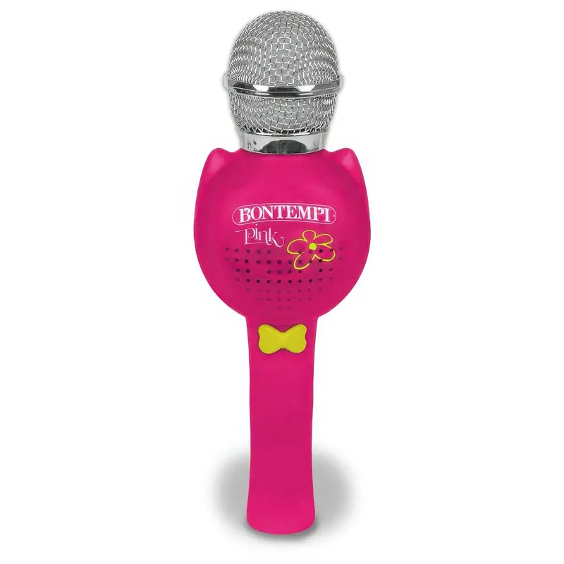 Bontempi Pink Wireless Karaoke Microphone 1