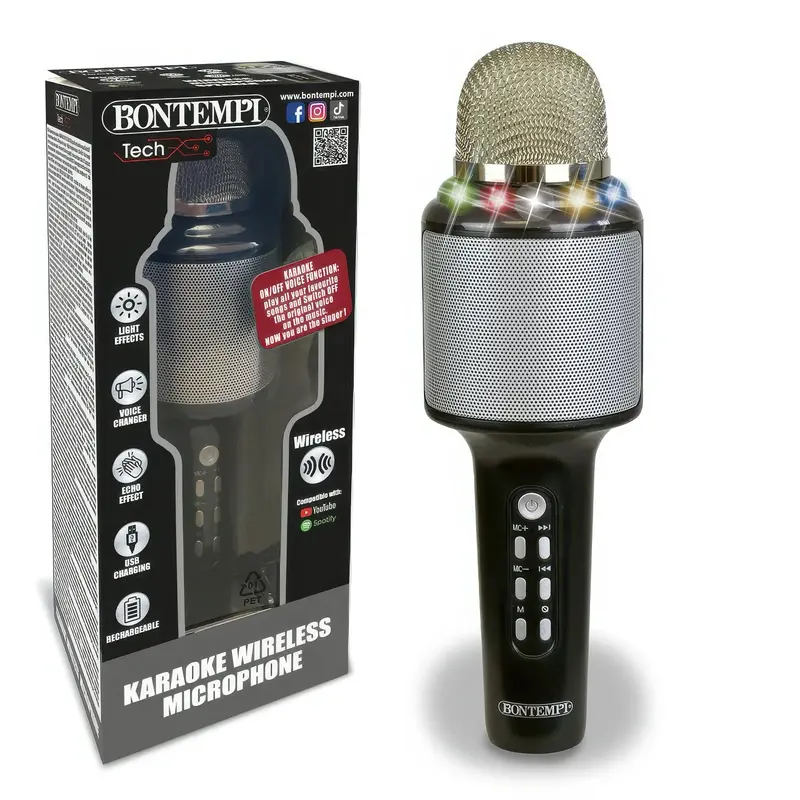 Bontempi Wireless Karaoke Microphone For Sing-Along Fun 1