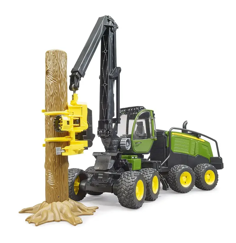 Bruder John Deere 1270G Harvester With Removable Tree Trunk 1