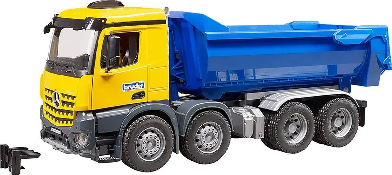 Bruder Mercedes-Benz Arocs Halfpipe Dump Truck – Industrial Transport Toy 1