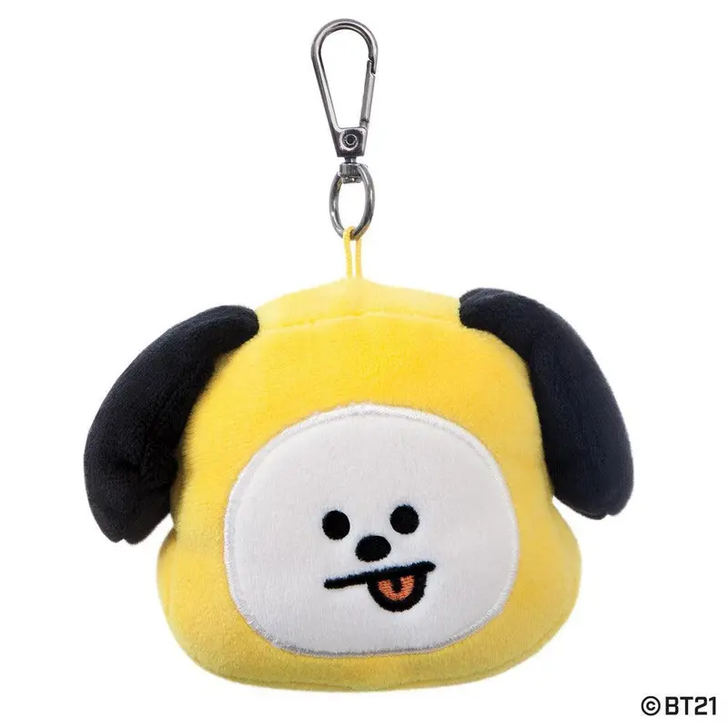 Bt21 Chimmy Plush Head Keychain Charm 1