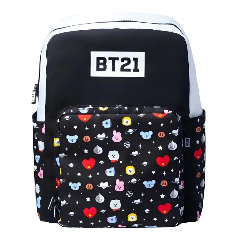 Bt21 Cool Unisex School Backpack For Students 1