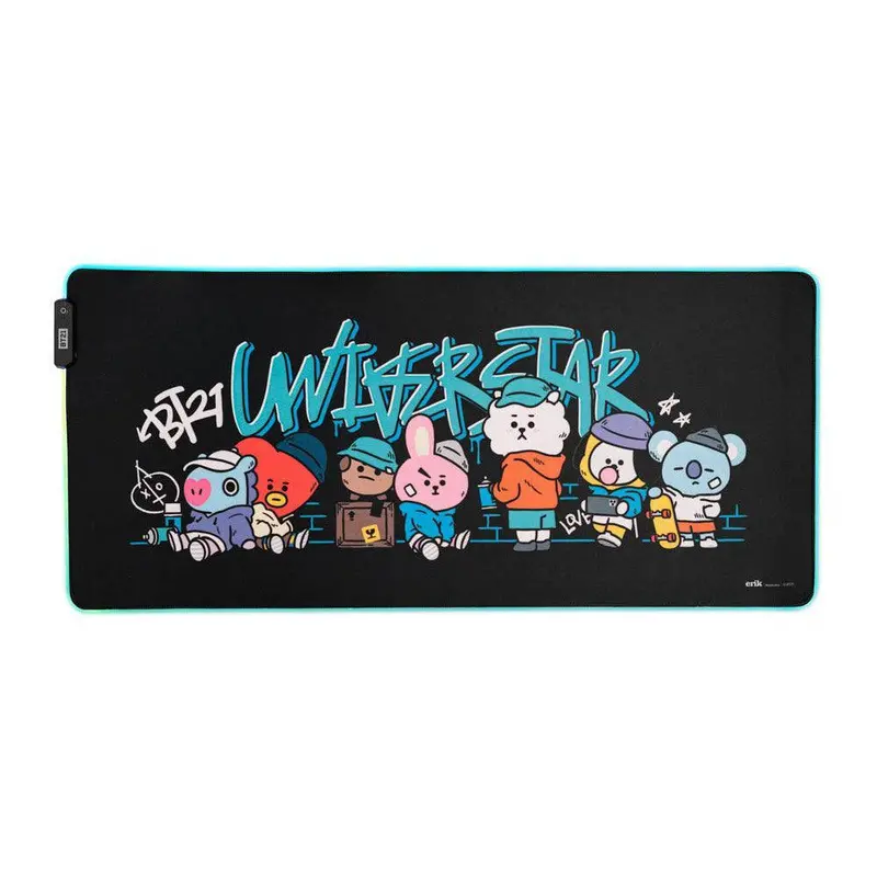 Bt21 Illuminated Xxl Led Mouse Pad 1