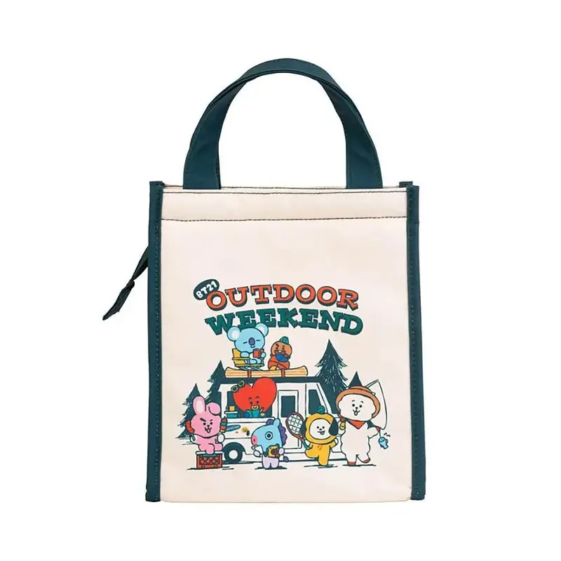 Bt21 Outdoor Weekend Lunch Bag – Lightweight Foldable Food Carrier 1
