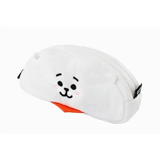 Bt21 Rj Baby Plush Pencil Holder – Pastel Blue Character Case 1