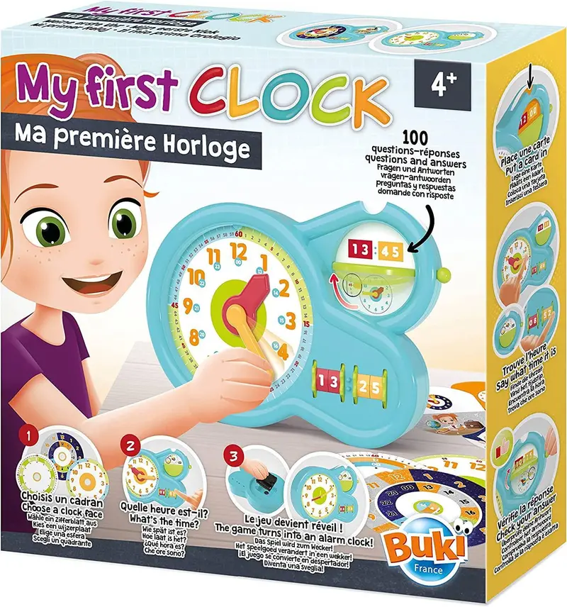 Buki First Learning Clock For Preschoolers 1