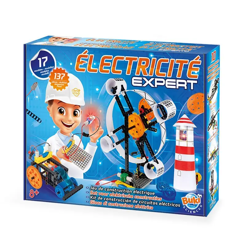 Buki France Electricity Expert Stem Kit – Hands-On Science Learning Set 1