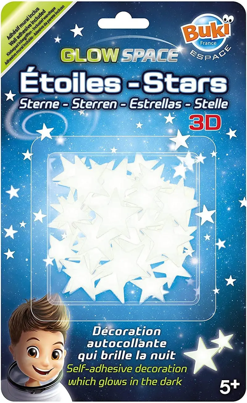 Buki France Glow-In-The-Dark Space Stars Ceiling Projector 1