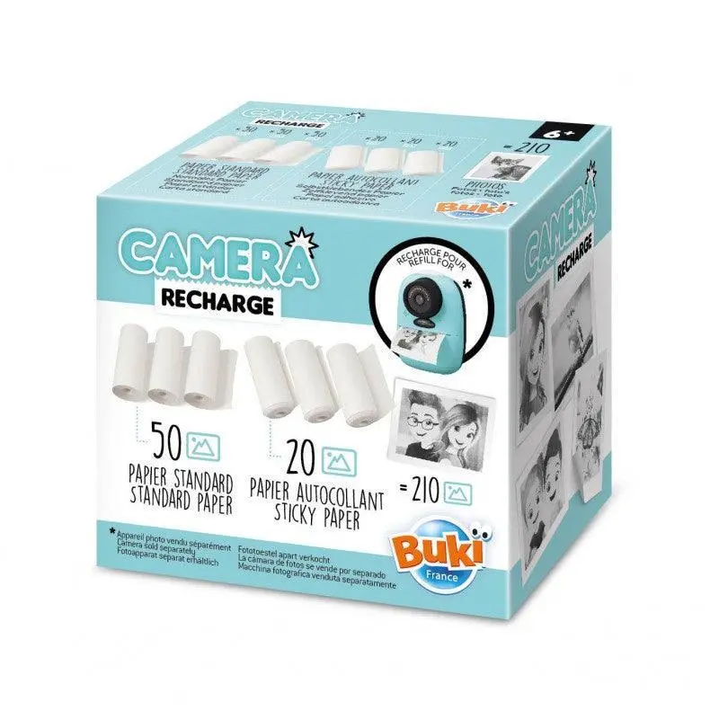 Buki France Instant Print Camera Refill Pack – Compatible Film Cartridges 1