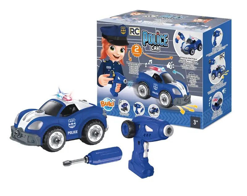 Buki France Remote-Controlled Police Car Toy 1