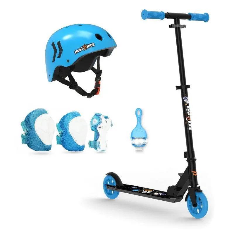 Buki Mechanical Scooter – 125 Mm Space-Themed Kick Scooter 1