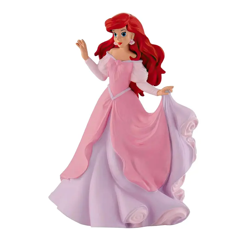 Bullyland Disney The Little Mermaid Ariel In Pink Dress Figure 1