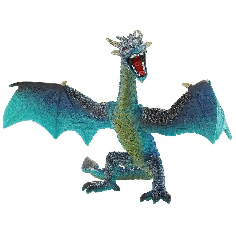 Bullyland Turquoise Flying Dragon Figure 1