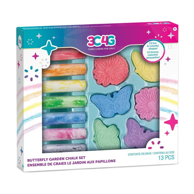 Butterfly Garden Chalk Art Set 1