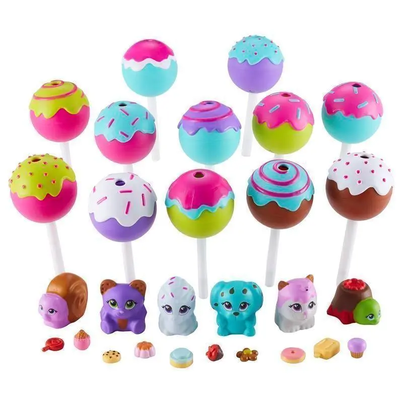 Cake Pop Cuties Surprise Squishy Popsicle Toys – Sweet-Themed Assortment 1