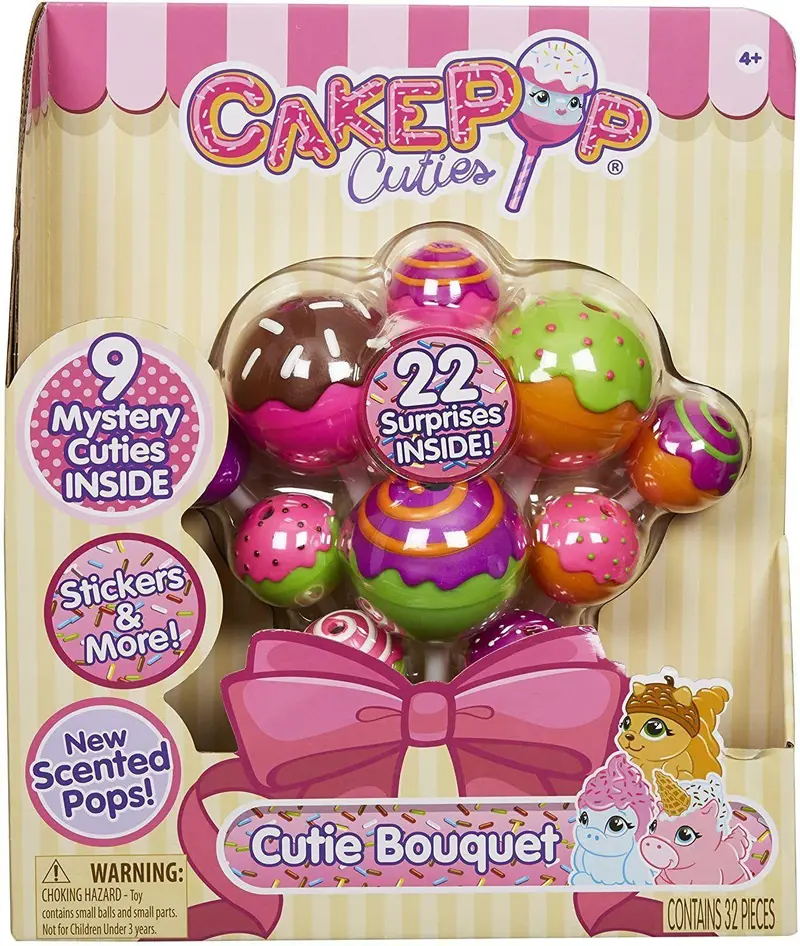Cakepop Cuties Bouquet – 22-Piece Squishy Collectible Set With Surprise Elements 1