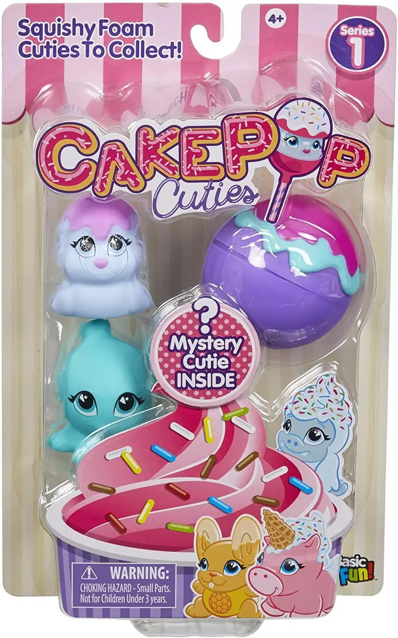Cakepop Cuties Squishy Toys – Assorted Flavor-Themed Soft Collectibles 1