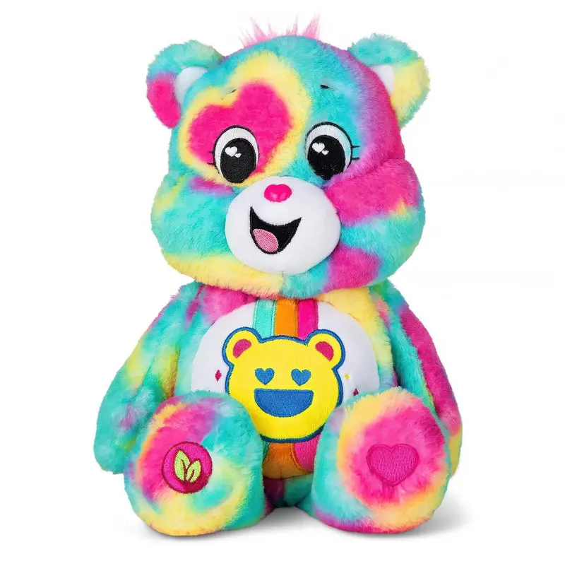 Care Bears Good Vibes Jumbo Plush – 24-Inch Adorable Bear 1