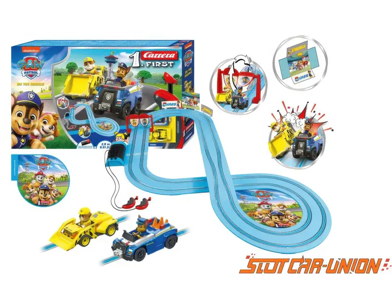 Carrera First Paw Patrol Double-Lane Racing Track – 2.9 M 1