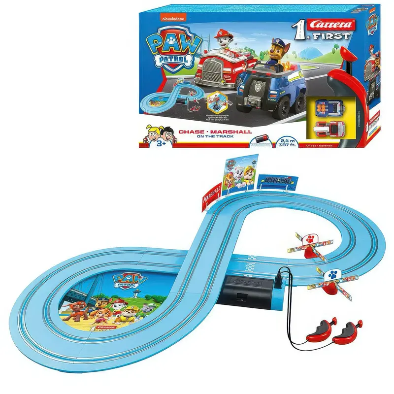 Carrera First Paw Patrol Race Track – Beginner-Friendly Car Circuit 1